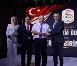 TİMBİR Yüksek İstişare Kurulu Üyesi Ertan Birinci’ye KKTC Milli Olimpiyat Komitesi’nden ödül
