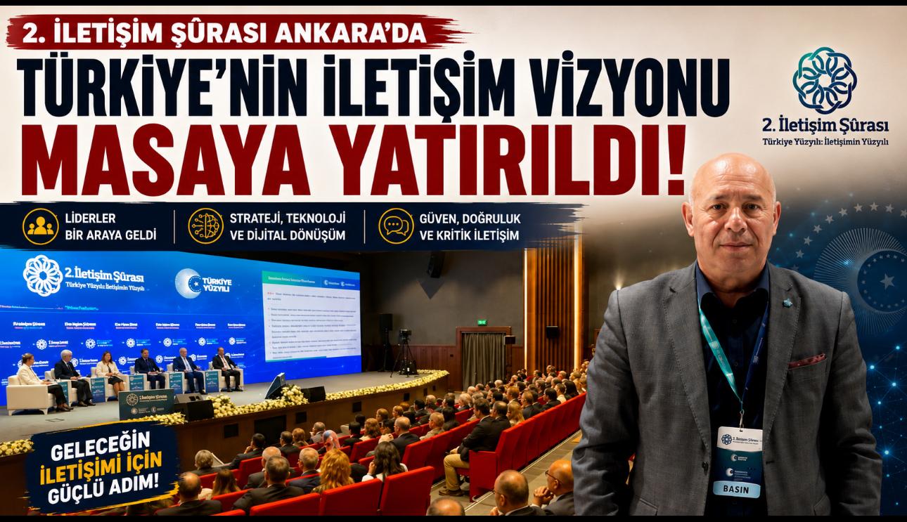 Adil Koçalan, Cumhurbaşkanlığı 2. İletişim Şûrası’na Katıldı
