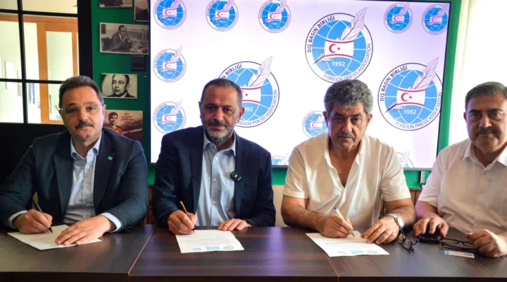 KKTC Dış Basın Birliği, TİMBİR ve TDGF arasında İş Birliği protokolü imzalandı