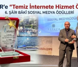 TİMBİR’e “Temiz İnternete Hizmet Ödülü”: Şâir Bâkî Sosyal Medya Ödülleri’nde anlamlı buluşma