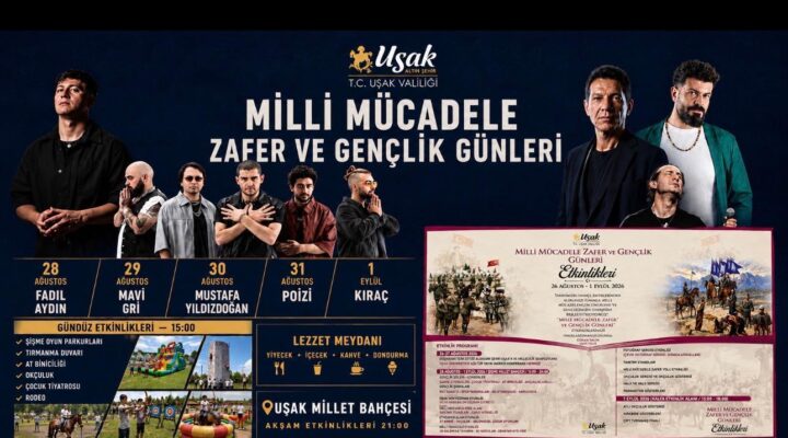 Milli Mücadele, Zafer ve Gençlik Günleri Uşak’ta Coşkuyla Kutlanacak