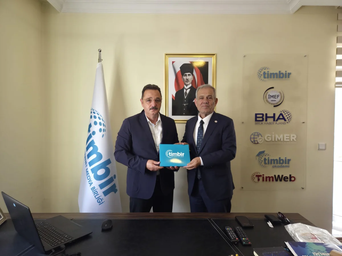 Türkiye Gazeteciler Federasyonu Genel Başkanı Karaca’dan TİMBİR’e ziyaret