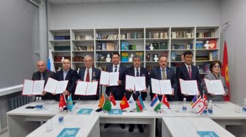 TÜRK DÜNYASI MEDYASI BİŞKEK’TE TARİHÎ BİR ADIM ATTI!
